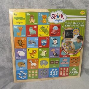 Spark Create Imagine 2‎ - In - 1 Magnetic Matching Puzzle